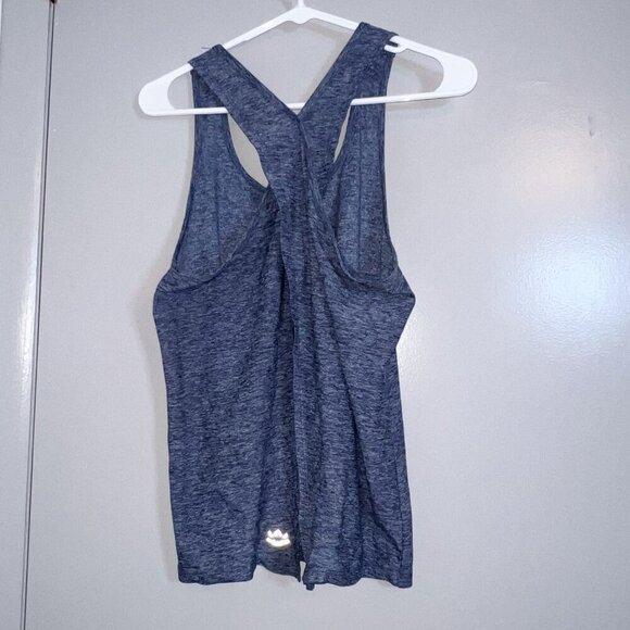 Beyond Yoga Women's Racerback Cutout Tank Heather Blue Size S - Picture 5 of 5